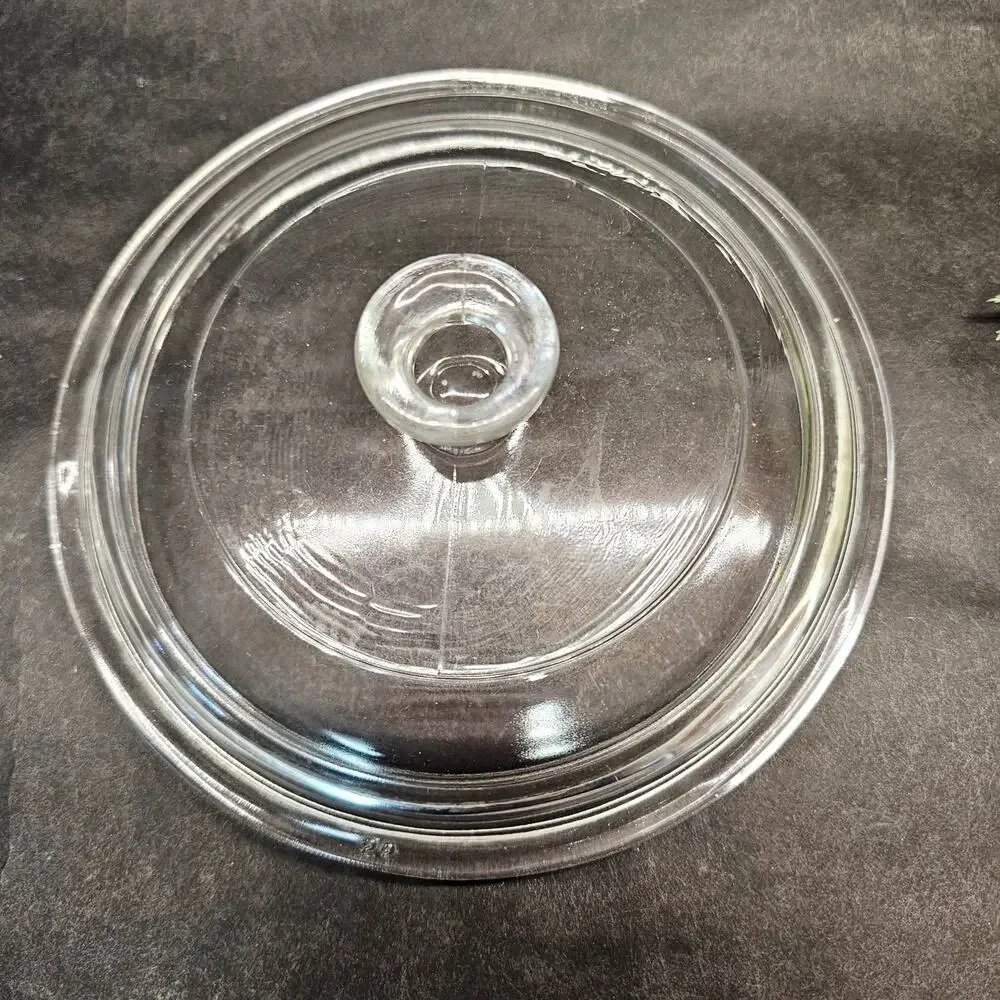 Corning Ware Pyrex P 81 C Vintage Glass Replacement Lid Round 6